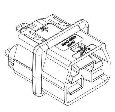 2050KN2-BK electronic component of Anderson Power Products