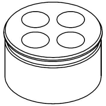 B02130P7 electronic component of Anderson Power Products