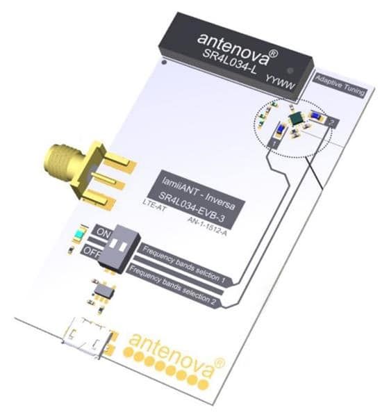 SR4L034-EVB-3 electronic component of Antenova