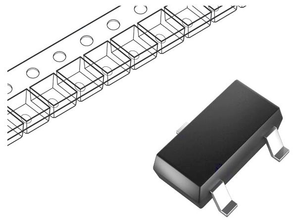 BAT54TR electronic component of SMC Diode