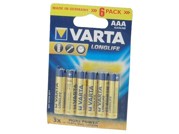 BAT-LR03X6/VL electronic component of Varta