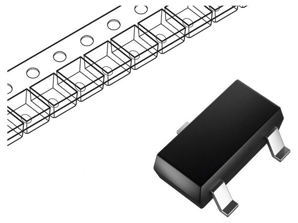 BC847BWQ-13-F electronic component of Diodes Incorporated