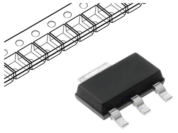 BCP56-10 electronic component of Diotec