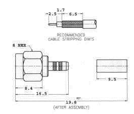 910A204M electronic component of Bomar Interconnect