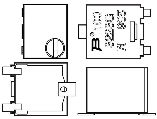 3223G-1-502E electronic component of Bourns