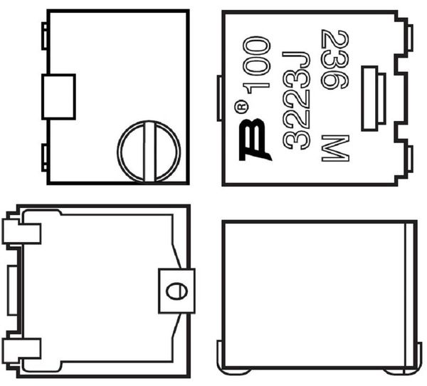 3223J-1-203E electronic component of Bourns