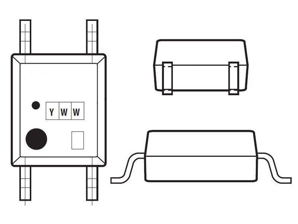 HCPL-181-00AE electronic component of Broadcom