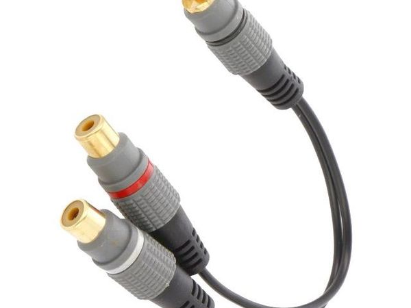 CCAP-RCAM2F-0.2M Audio Cables / Video Cables / RCA Cables