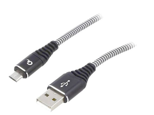 CC-USB2B-AMMBM-1M-BW electronic component of Gembird