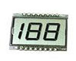 Electronic Components of LCD Numeric Display Modules