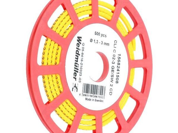 CLI C 02-3 GE/SW 2 CD Wire Labels & Markers