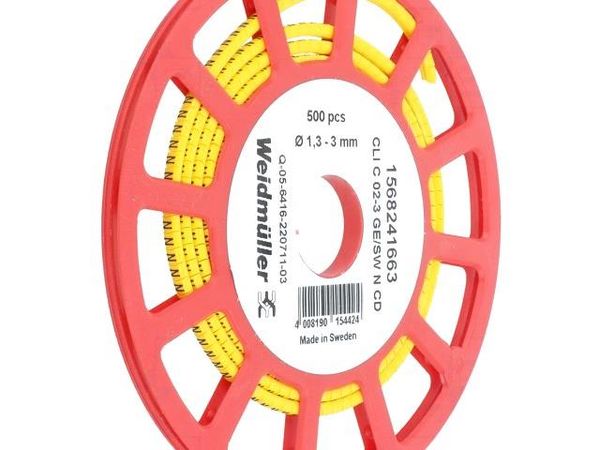 CLI C 02-3 GE/SW N CD Wire Labels & Markers