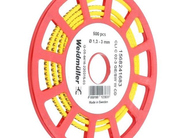 CLI C 02-3 GE/SW W CD Wire Labels & Markers