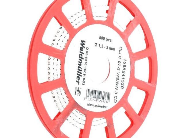CLI C 02-3 WS/SW 9 CD Wire Labels & Markers