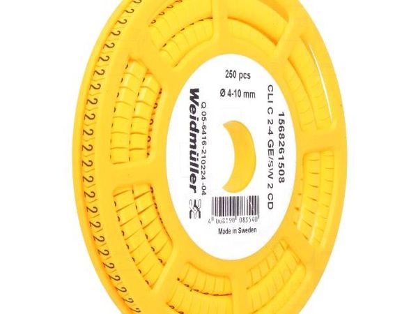 CLI C 2-4 GE/SW 2 CD Wire Labels & Markers