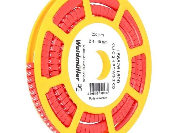 CLI C 2-4 RT/SW 2 CD Wire Labels & Markers