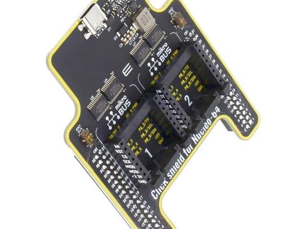 CLICK SHIELD FOR NUCLEO-64 Daughter Cards & OEM Boards