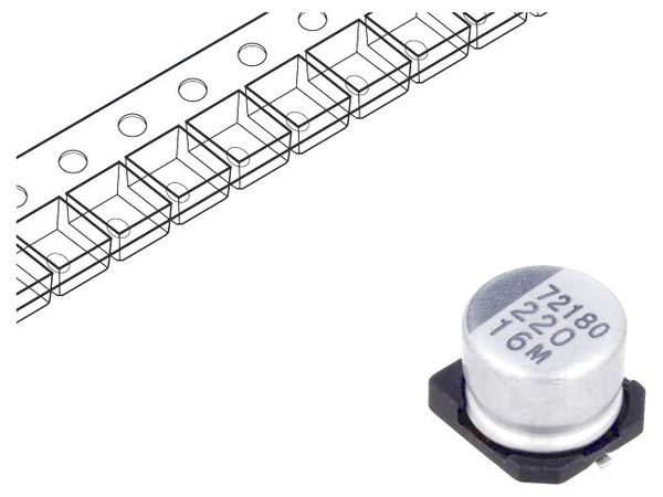 CM1C227M0806BVR electronic component of Samwha