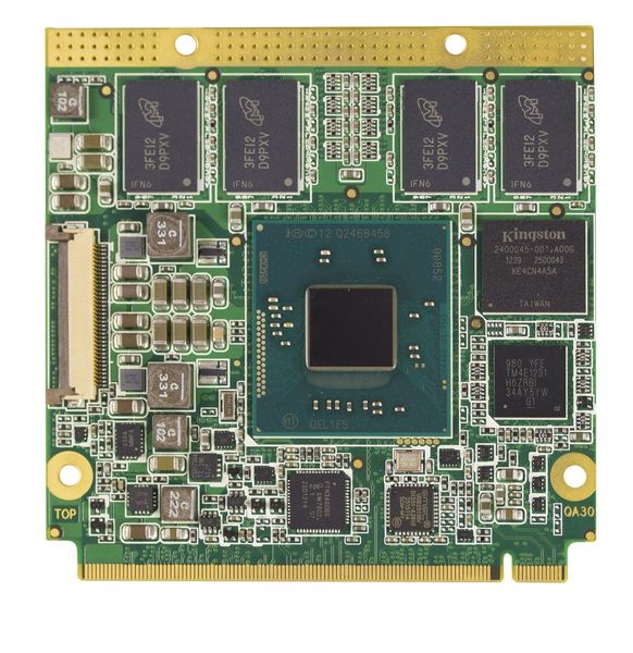 conga-QA3/E3815-2G eMMC4 electronic component of Congatec