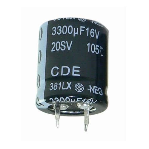 381LX103M035J052 electronic component of Cornell Dubilier