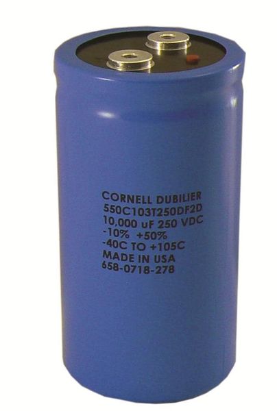 550C902T250DE2B electronic component of Cornell Dubilier