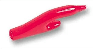 CROC CLIP INSULATING COVER, RED electronic component of Deltron