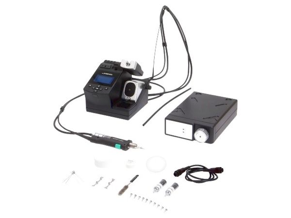 CS-2F JBC TOOLS - Desoldering station, 40W; 180÷450°C; 230VAC; ESD;  Display: LCD; JBC-CS-2F