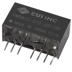 VWRAS2-D48-D12-SIP electronic component of CUI Inc