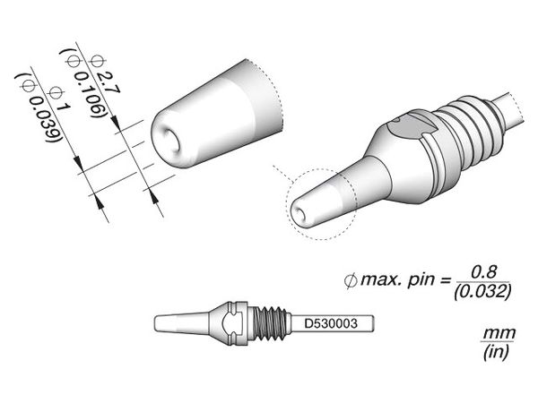 D530003 electronic component of JBC Tools