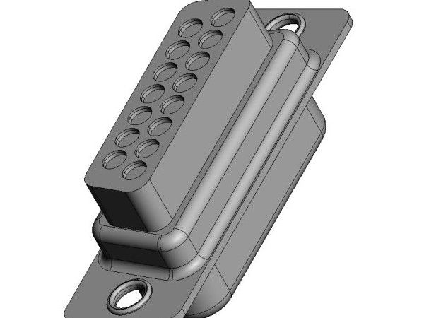 DAU-15P-F0R D-Sub Standard Connectors