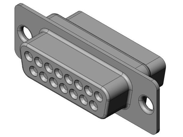DAU-15SF-F0 electronic component of JAE