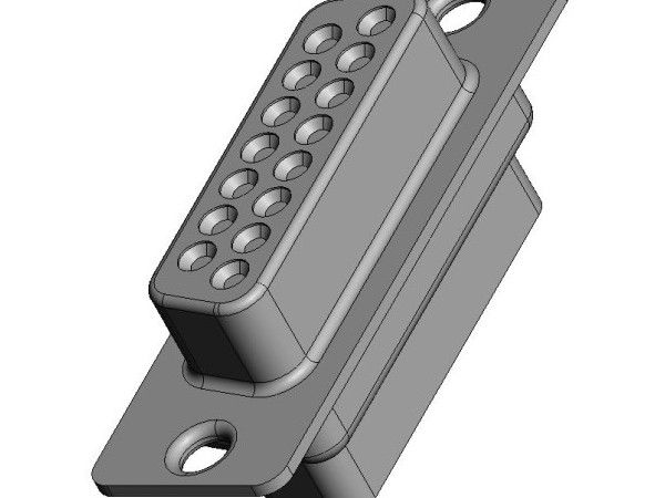 DAU-15SF-F0 D-Sub Standard Connectors