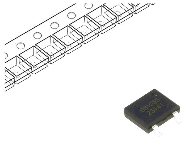 DB105STR electronic component of SMC Diode