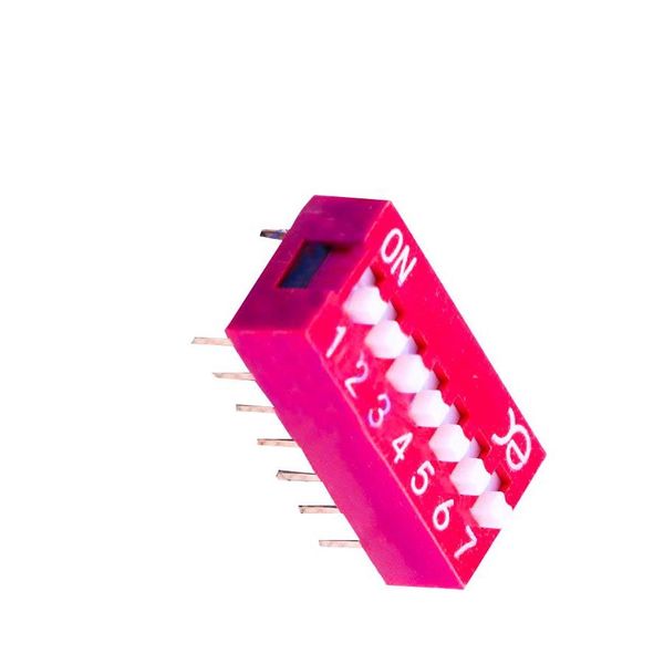 DSWB07LHGET DIP Switches/SIP Switches