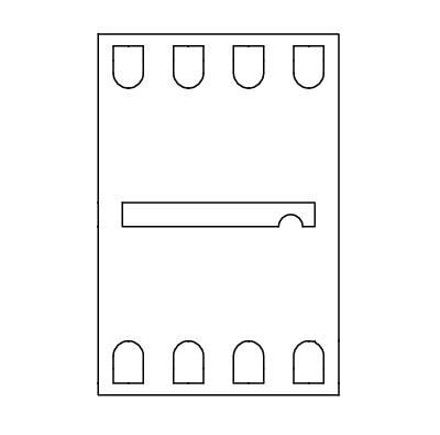 AT25SF041-MAHD-T electronic component of Dialog Semiconductor