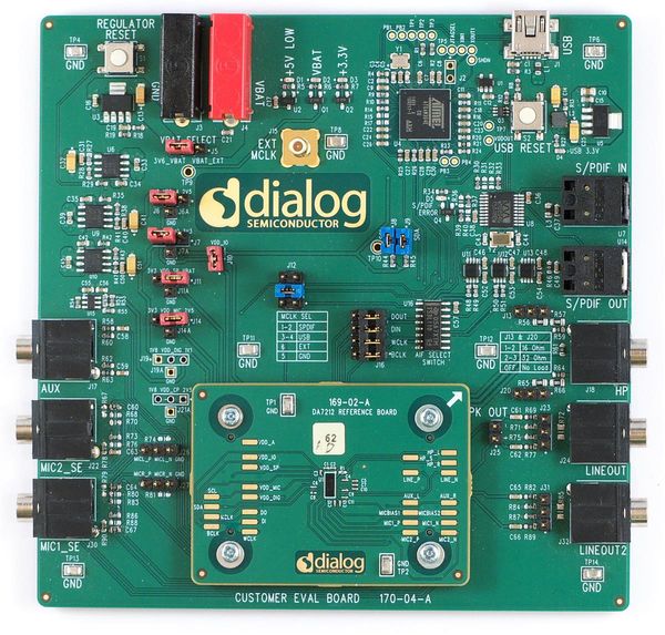 DA7212-EVAL electronic component of Dialog Semiconductor