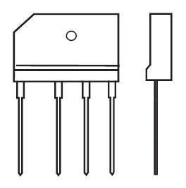 GBJ1508-F electronic component of Diodes Incorporated