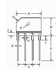 KBJ410G electronic component of Diodes Incorporated