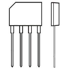 KBP04G electronic component of Diodes Incorporated