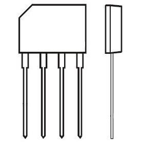 KBP10G electronic component of Diodes Incorporated