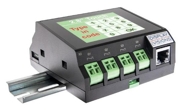 EA PLCC28-D8I4R4AR electronic component of Display Visions