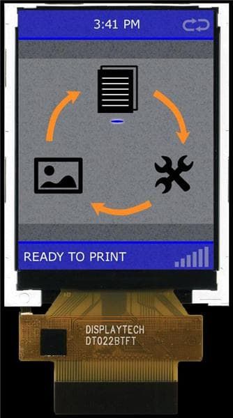 DT022BTFT electronic component of Displaytech