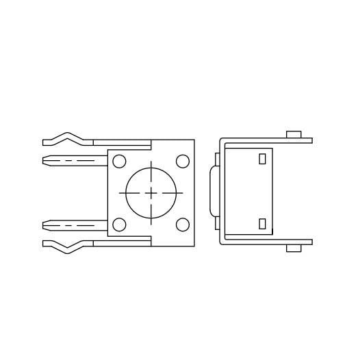 TL1105WF160QZBRACKET electronic component of E-Switch