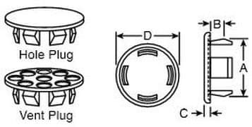 561-62BG07 electronic component of Eagle Plastic