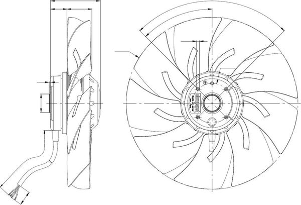 A2E250-AM06-01 electronic component of ebm papst