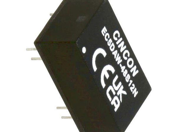EC5DAW-48S12N Isolated DC/DC Converters - Through Hole