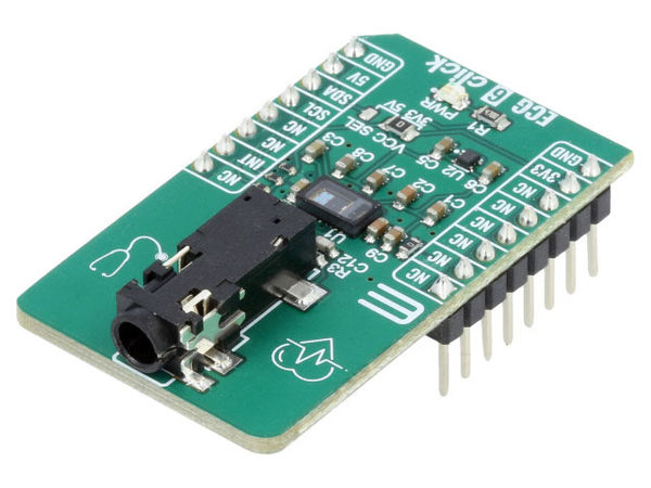 ECG 6 CLICK electronic component of MikroElektronika