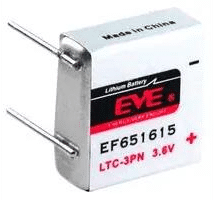 EF651615 electronic component of Battery
