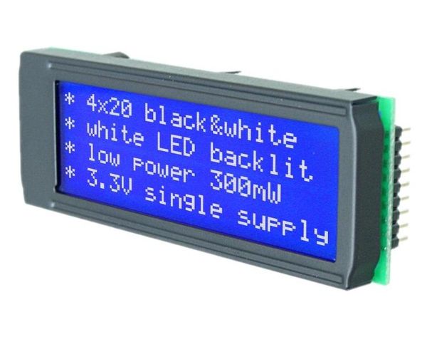 EA DIP203B-4NLW electronic component of Display Visions