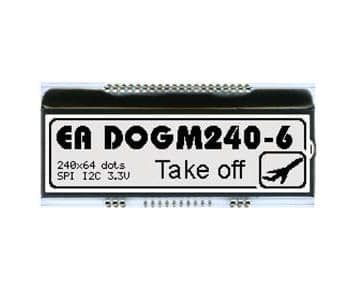 EA DOGM240W-6 electronic component of Display Visions